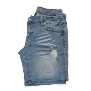 Refuge Distressed Demin Shorts